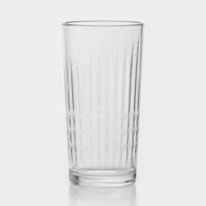 Стакан «Отражение», 230 мл, стекло, прозрачный