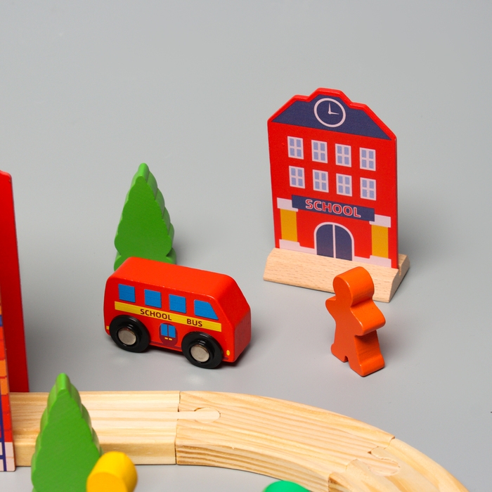 Железная дорога «Путешествие», 36 деталей, 24 × 18,5 × 13,5 см Железная дорога «Путешествие», 36 деталей, 24 × 18,5 × 13,5 см