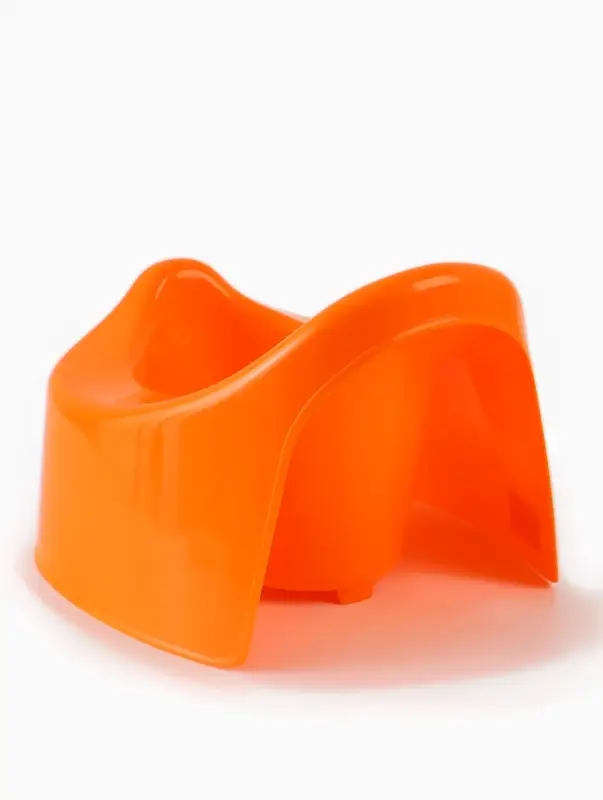 Горшок детский, оранжевый