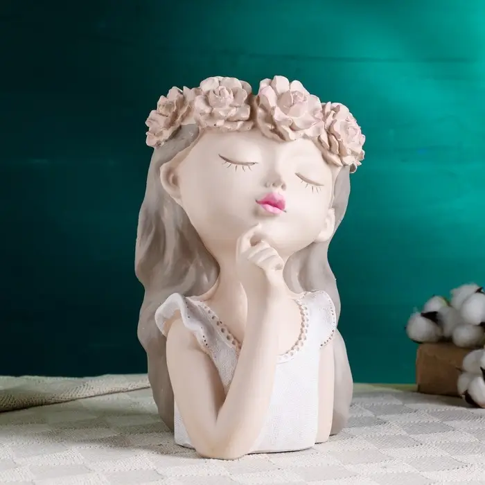 Кашпо - ваза  Кашпо - ваза "Принцесса" 18х16х27см