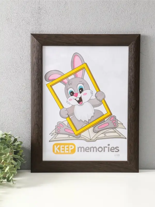 Фоторамка для фото 30&times;40 см Keep memories Luxe Elegance, пластик, коричневый, (пластиковый экран)