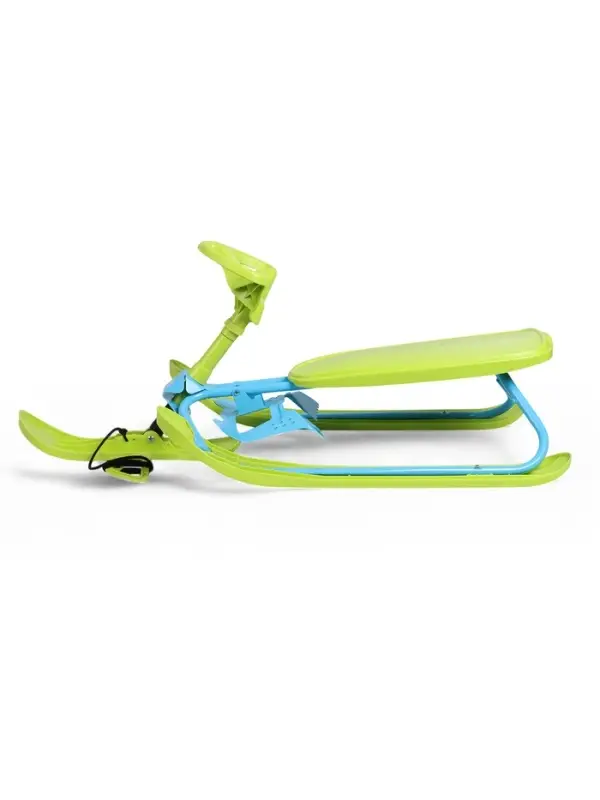 Снегокат, лимонный, голубой, ТСП/ГЛ Nika Kids