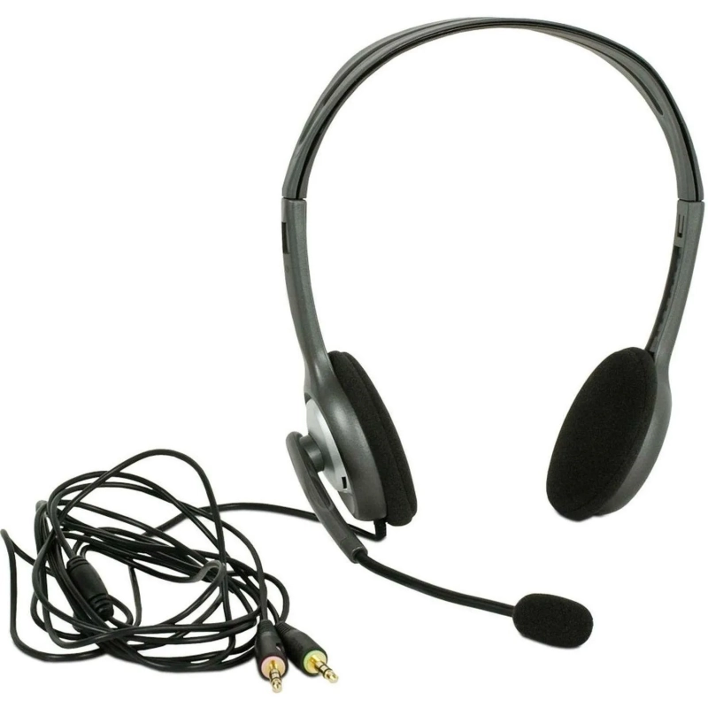 Гарнитура Logitech Stereo Headset H110 (981-000271) 2xmini jack