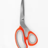 Ножницы портновские, скошенное лезвие, 8", 21 см, МИКС