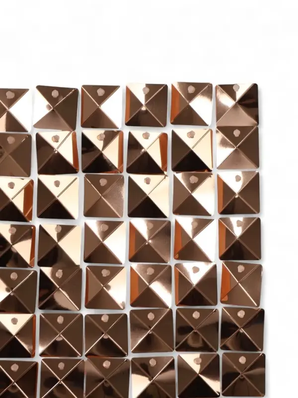 Панель с пайетками для фотозоны 30*30 см розовое золото Панель с пайетками для фотозоны 30*30 см розовое золото