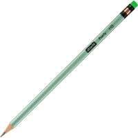 Карандаш чернографитный Attache Pearly HB, ласт, трехгр, дерево, в асс