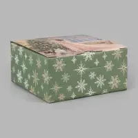 Коробка подарочная, самосборная &laquo;Сказочный Новый год&raquo;, 15&times;15&times;7 см