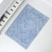 Коврик для дома Доляна &laquo;Нежность&raquo;, 40&times;60 см, голубой