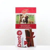 Жевательный снек Biff DENT со вкусом баранины для собак крупных пород, 270 г