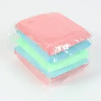 Губки для посуды Доляна, 5 шт., для деликатной уборки, 12&times;8.5&times;1 см, МИКС