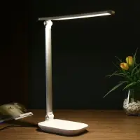 Светильник настольный LED, СТ112 6-10W, 28,5х11х38,5 см, белый