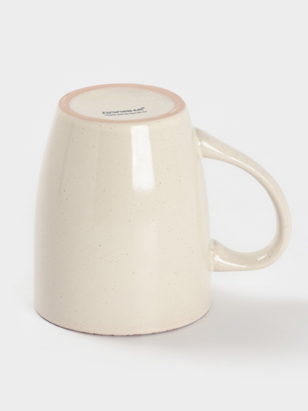 Кружка Доляна Кружка Доляна "Альпийский крем" 340мл 13х8,5х10,5, цвет белый