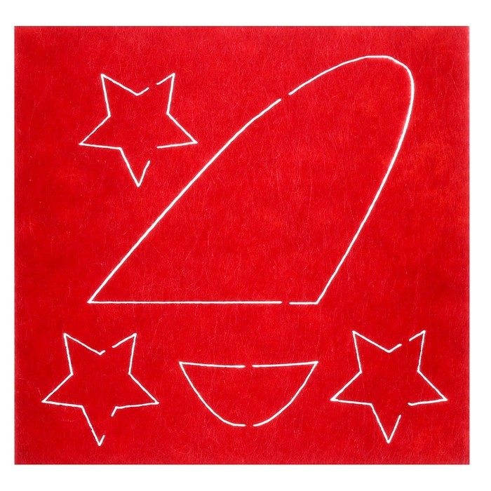 Набор для творчества. Открытки из фетра «Самолет» Набор для творчества. Открытки из фетра «Самолет»