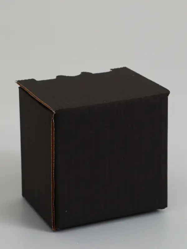 Коробка под кружку, черная, 10 х 8 х 10 см