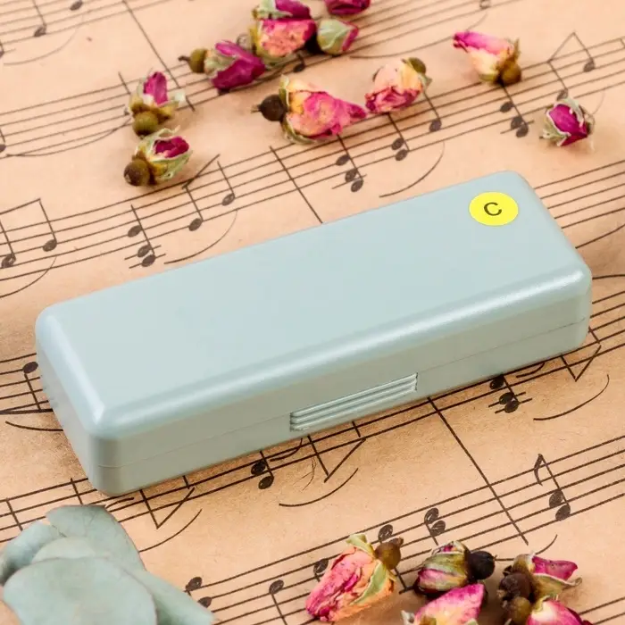 Губная гармошка Music Life T10-1 C RED COMB диатоническая, 10 отверстий, с футляром, красная