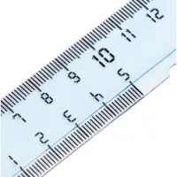 Линейка пластиковая Calligrata, 20 см, МИКС