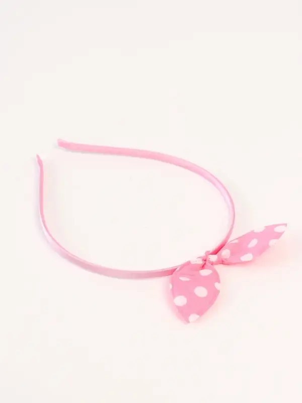 Ободок для волос «Бантик» розовый, Винкс