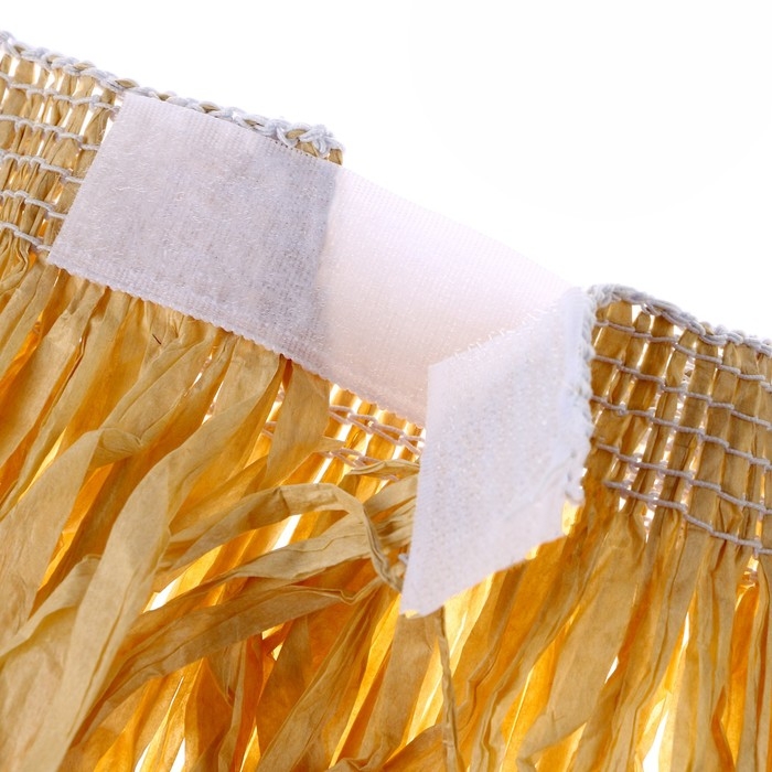 Гавайская юбка, 60 см, цвет бежевый Гавайская юбка, 60 см, цвет бежевый