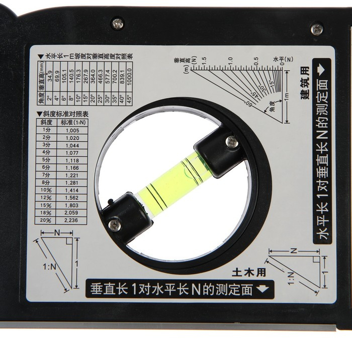 Угломер-уровень магнитный ТУНДРА, фрезерованный, 1 глазок Угломер-уровень магнитный ТУНДРА, фрезерованный, 1 глазок