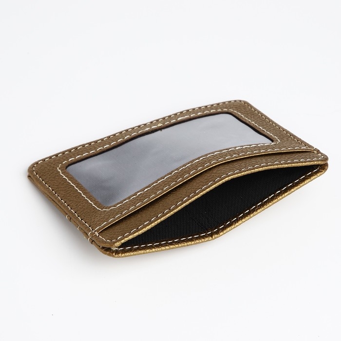 Картхолдер, цвет золотистый Картхолдер, цвет золотистый