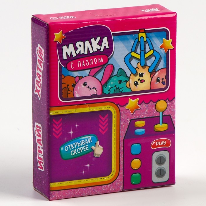 Антистресс сквиш мялка с пазлом «Веселые друзья» Антистресс сквиш мялка с пазлом «Веселые друзья»