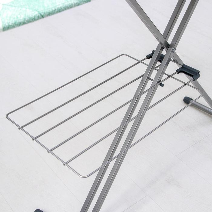 Доска гладильная Nika «Ника 3+», 122×34 см, два положения высоты 70,85 см, рисунок микс Доска гладильная Nika «Ника 3+», 122×34 см, два положения высоты 70,85 см, рисунок микс