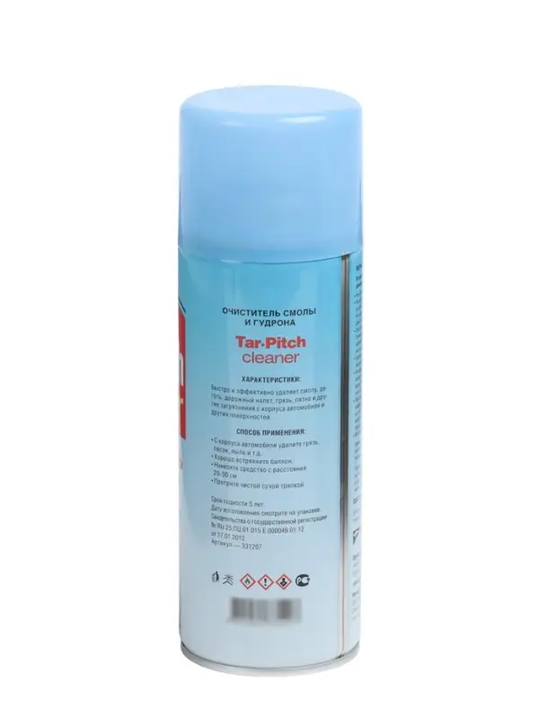 Очиститель смолы и гудрона Tar Pitch Cleaner, 400 мл