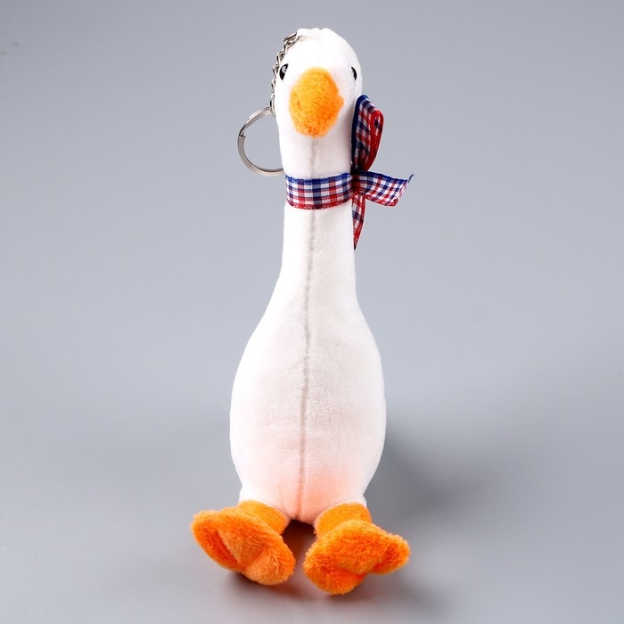 Мягкая игрушка «Гусёнок», на брелоке, цвета МИКС
