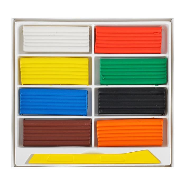 Пластилин GLOBUS «Детский», 8 цветов, 120 г, мягкий Пластилин GLOBUS «Детский», 8 цветов, 120 г, мягкий