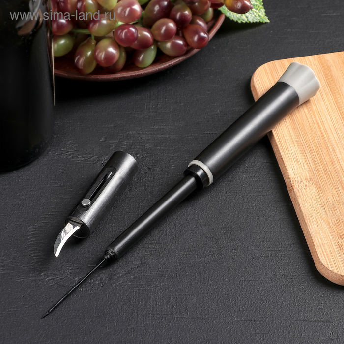 Штопор вакуумный «Умница», 19 см Штопор вакуумный «Умница», 19 см