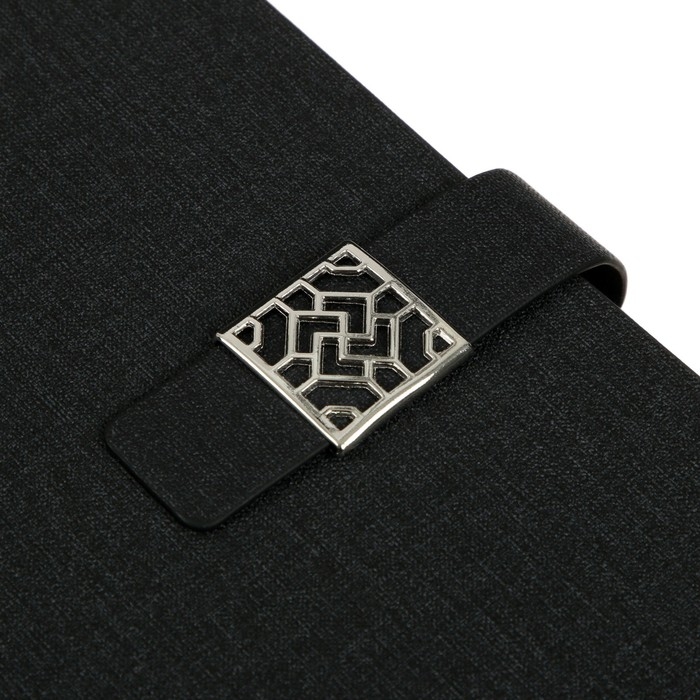 Органайзер Органайзер "NEW" А5, с хлястиком, 92 листа в линейку, обложка кожзам, МИКС