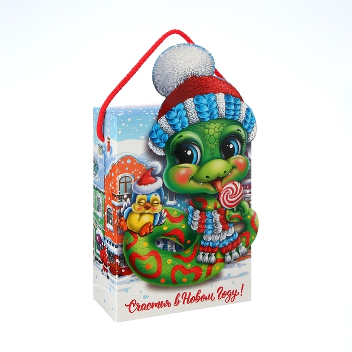 Подарочная коробка Подарочная коробка "Сладкоежка" 14 х 5,5 х 19 см,