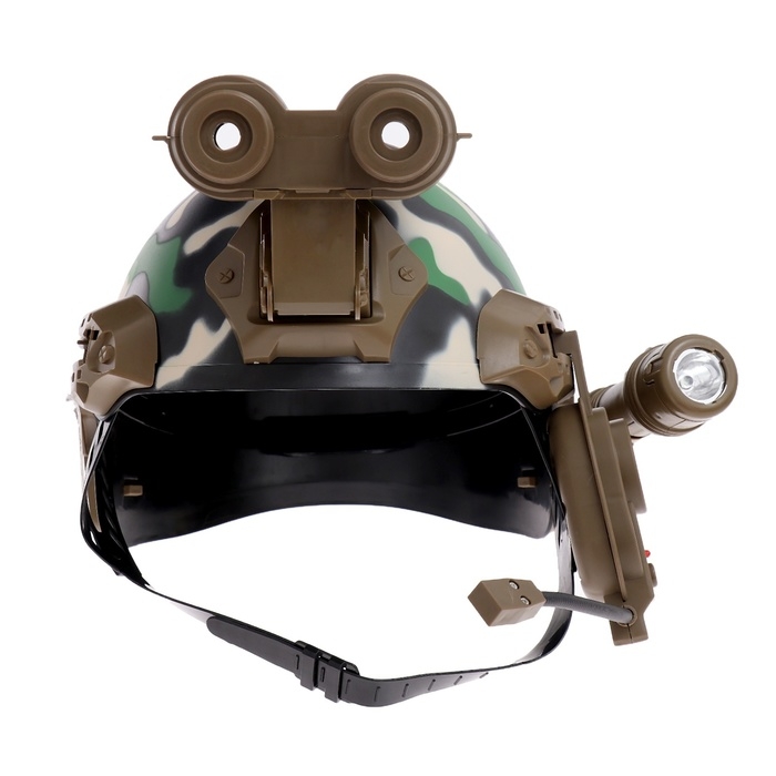 Шлем «Штурмовик», световые и звуковые эффекты, работает от батареек Шлем «Штурмовик», световые и звуковые эффекты, работает от батареек