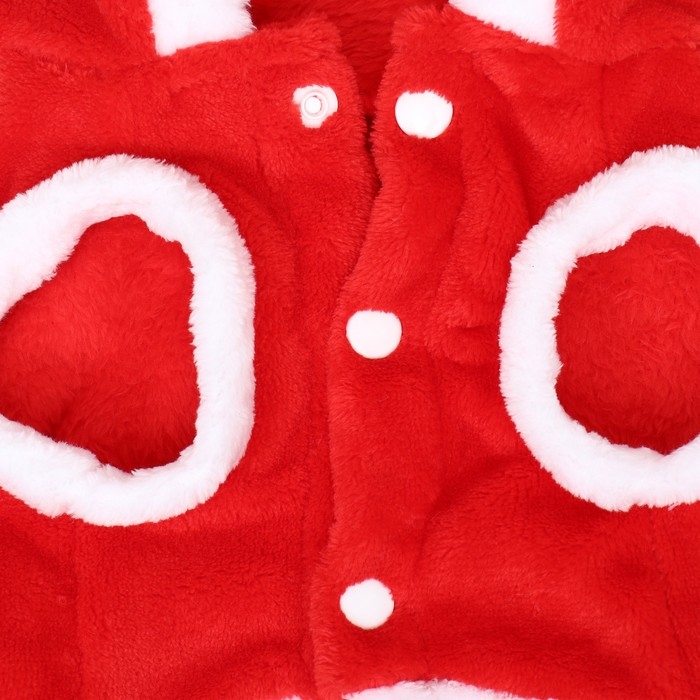 Новый год. Костюм  Новый год. Костюм "Новогодний с рожками", размер S (ДС 25, ОГ 35 см)