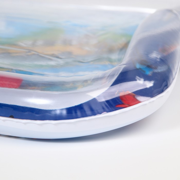 Акваковрик надувной развивающий водный коврик «Транспорт», 65x50 см, Крошка Я Акваковрик надувной развивающий водный коврик «Транспорт», 65x50 см, Крошка Я