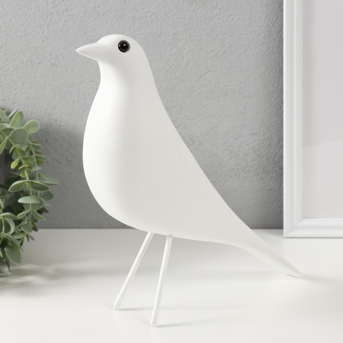 Сувенир полистоун Сувенир полистоун "Птица" белая 28х23,5 см