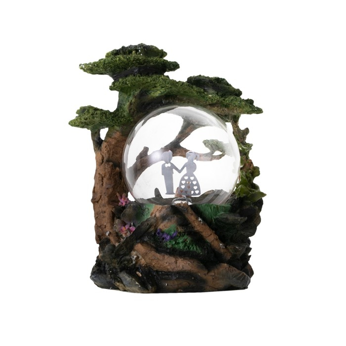 Плазменный шар "Дерево" 18х11х20 см