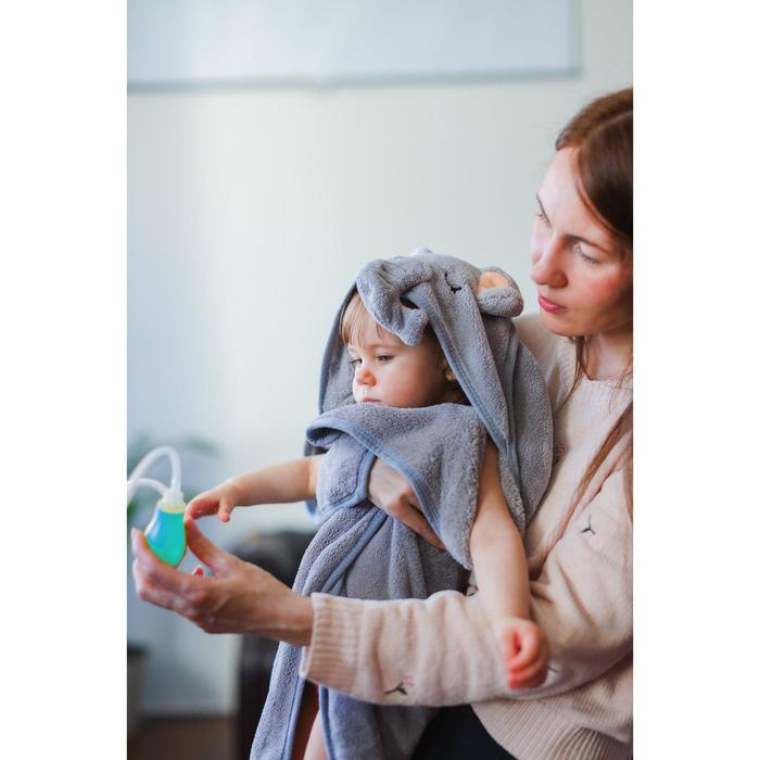 Детский назальный аспиратор с 2-мя сменными насадками, в контейнере, цвет голубой Детский назальный аспиратор с 2-мя сменными насадками, в контейнере, цвет голубой