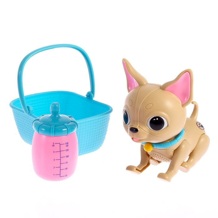 Интерактивная игрушка «Мой питомец», собачка, со световыми и звуковыми эффектами Интерактивная игрушка «Мой питомец», собачка, со световыми и звуковыми эффектами