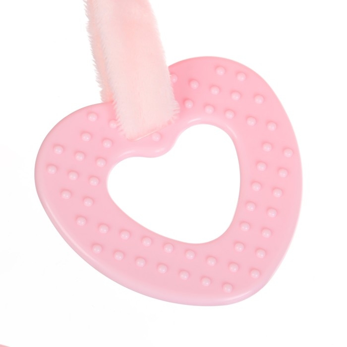 Растяжка - спираль с игрушками дуга на коляску / кроватку для малышей 0+ «Собачка Кути», розовая, Крошка Я 3489 Растяжка - спираль с игрушками дуга на коляску / кроватку для малышей 0+ «Собачка Кути», розовая, Крошка Я 3489