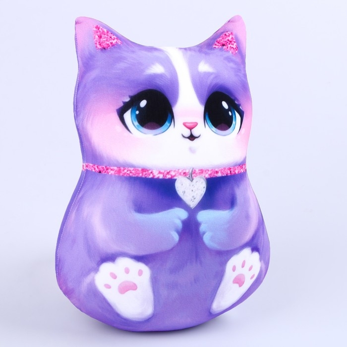 Антистресс игрушка «Котик», сиреневый Антистресс игрушка «Котик», сиреневый