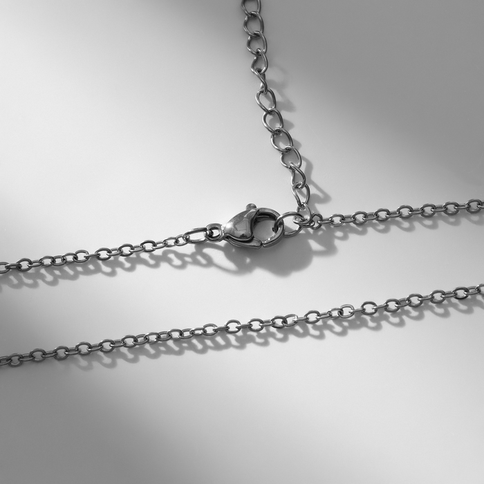 Кулон Dream люби, цвет белый в серебре, 45 см Кулон Dream люби, цвет белый в серебре, 45 см