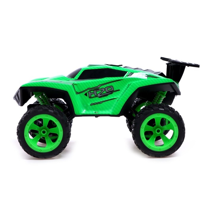 Джип радиоуправляемый «Призрак», полный привод, 4WD, эффект дыма, цвет зелёный Джип радиоуправляемый «Призрак», полный привод, 4WD, эффект дыма, цвет зелёный