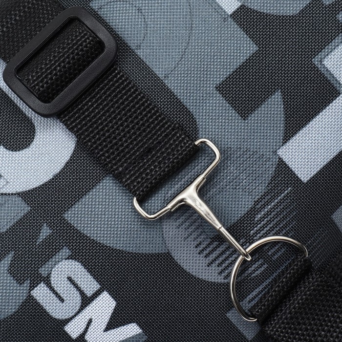 Сумка - переноска для животных  Сумка - переноска для животных "Принт", размер M, 43 х 27 х 30 см буквы