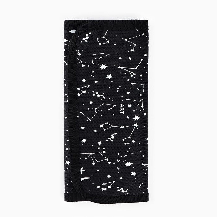 Пенал для кистей и карандашей текстиль, 16 предметов «Космос» Пенал для кистей и карандашей текстиль, 16 предметов «Космос»