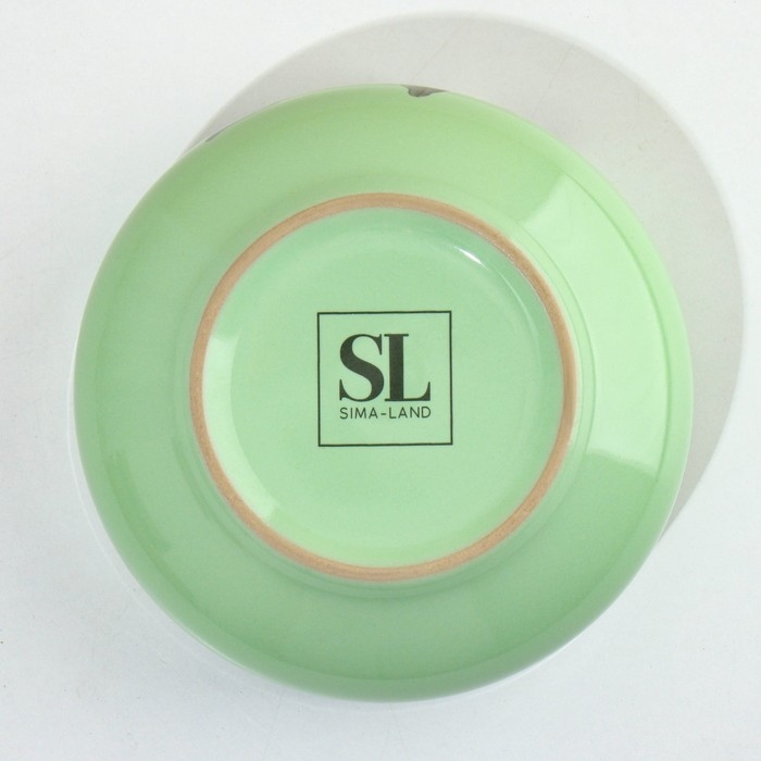 Глубокая тарелка керамическая Lemon flowers, 14.5 см, 550 мл Глубокая тарелка керамическая Lemon flowers, 14.5 см, 550 мл