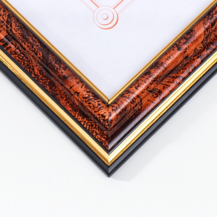 Фоторамка пластик 21х30 см темный орех 282 Фоторамка пластик 21х30 см темный орех 282