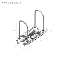 Папка–регистратор А4, 80 мм, ErichKrause "Original", с арочным механизмом, черная