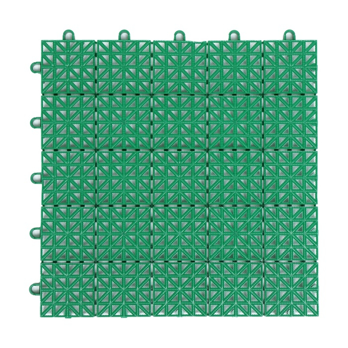 Универсальное покрытие  Универсальное покрытие "ERFOLG H & G", 33 х 33 см, цвет зеленый, набор, 9 шт.