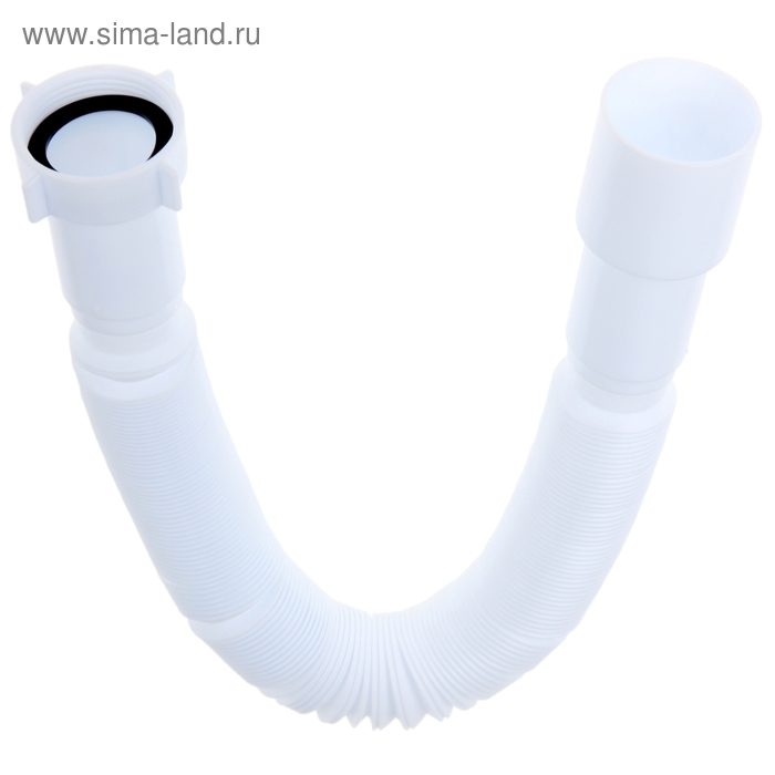 Гофросифон  Гофросифон "АНИ Пласт" K116, 1 1/2" х 40/50 мм, удлинённый, без выпуска, L= 541-1371 мм